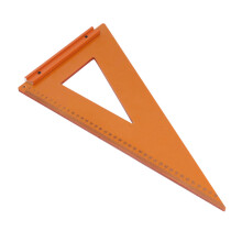 40x23cm technischer Kunststoff Dreieckslineal, 90