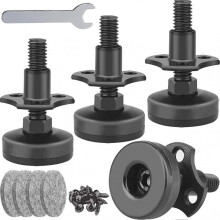 4 Pcs Adjustable Leveling Feet Sturdy Easy Installation Leveler for Table Chair Cabinet Accessories