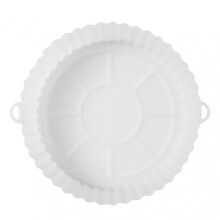 Silicone Cake Baking Pan Round Silicone Insert Baking Tray Easy Cleaning for Oven Accessories