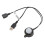 PIR-Bewegungssensor USB-Schnittstelle 2A DC5-24V Schwarz 11