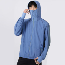 Kühljacke mit Ventilator 12V, 3-Stufen, Blau, Herren