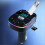 Vehicle MP3 Player Phone Charger Navigation Broadcast FM Transmitter for iPhone for Android Phones 4