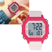 Unisex Digital Watch LED Luminous Stopwatch Chronograph Alarm Shock and Drop Resistant 50M Waterproof 12/24 Hour Sports Watch for Outdoor R