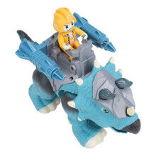 Dinosaur Spraying Toy Sound Light Interactive Electric Walking Dinosaur Toy for Family Gathering Blue