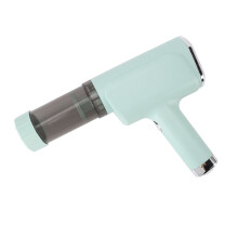 Handheld Electric Pasta Maker USB Automatic Portable Electric In Hand Pasta Noodle Ramen Making Machine for Household Kitchen Green