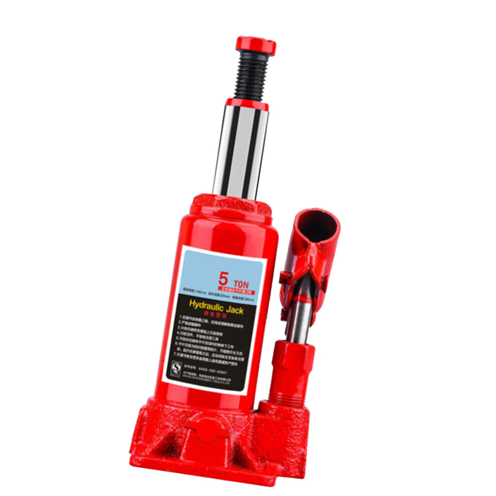Car Bottle Jack Vertical Use Multifunction Long Lasting Space Saving Increased Safety Hydraulic Jack For Vehicles 5 Tons 7891313579610