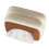 CreamStyle Tissueboxabdeckung 9,5 x 14 x 19 cm LCap Kaffee 6