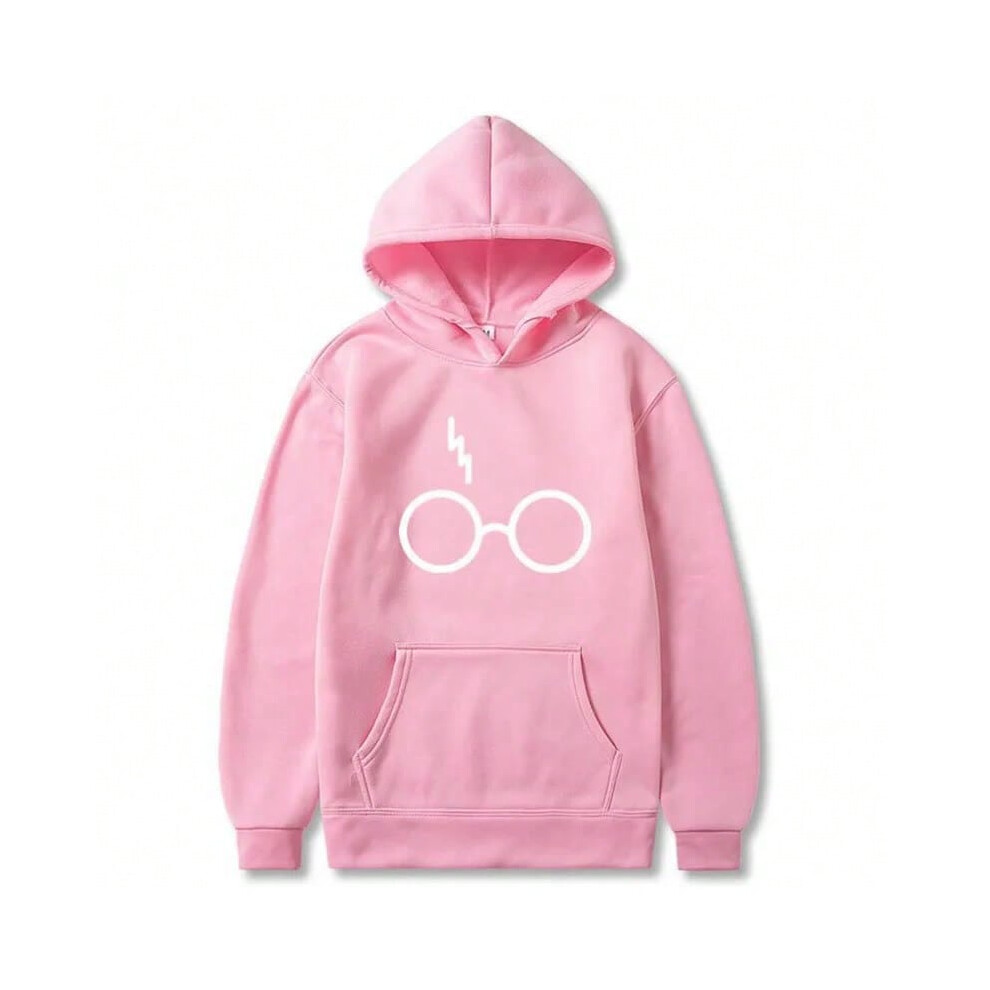 (Pink, XXXL) Harry Potter Hoodies Fashion Sweatshirts Spring Autumn women men Hooded Top Funny Cute Casual Hoodie Pullover