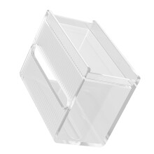 Taschentuchbox-Abdeckung 13,5x10,5x17,5 cm klar 260 g