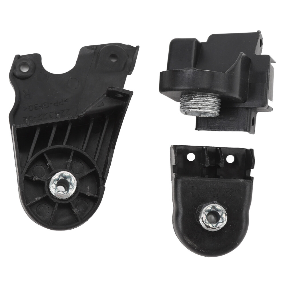 3Pcs Headlight Bracket Repair Kit Stable Long Lasting Use A2058200514 Replacement For Benz CâClass W205 7901313585716