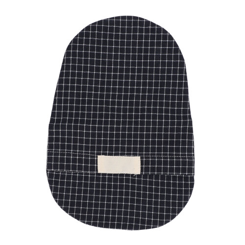 Marineblauer waschbarer Stomabeutelbezug 24x8,5cm, Polyester-Baumwolle 2