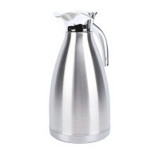 Insulated Water Kettle Stainless Steel Double Walled Vacuum Thermal Coffee Dispenser Kettle for Tea Home Silver 1.5L 24.5cm/9.6in