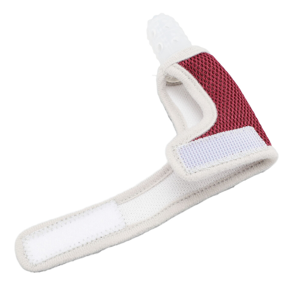 Toddler Finger Guard Silicone Breathable Thumb Sucking Finger Guard with Multiple Massage Bump