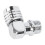 90-Grad-Drehschlauchadapter 2. Stufe Edelstahl 10