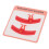 Silikon-Wimperntrenner-Pad rotes Isolationswerkzeug 11