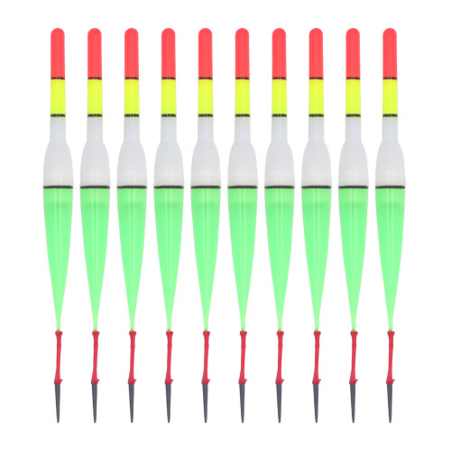 10 Stück Leuchtender Anglerschwimmer 25 mAh Multicolor 1