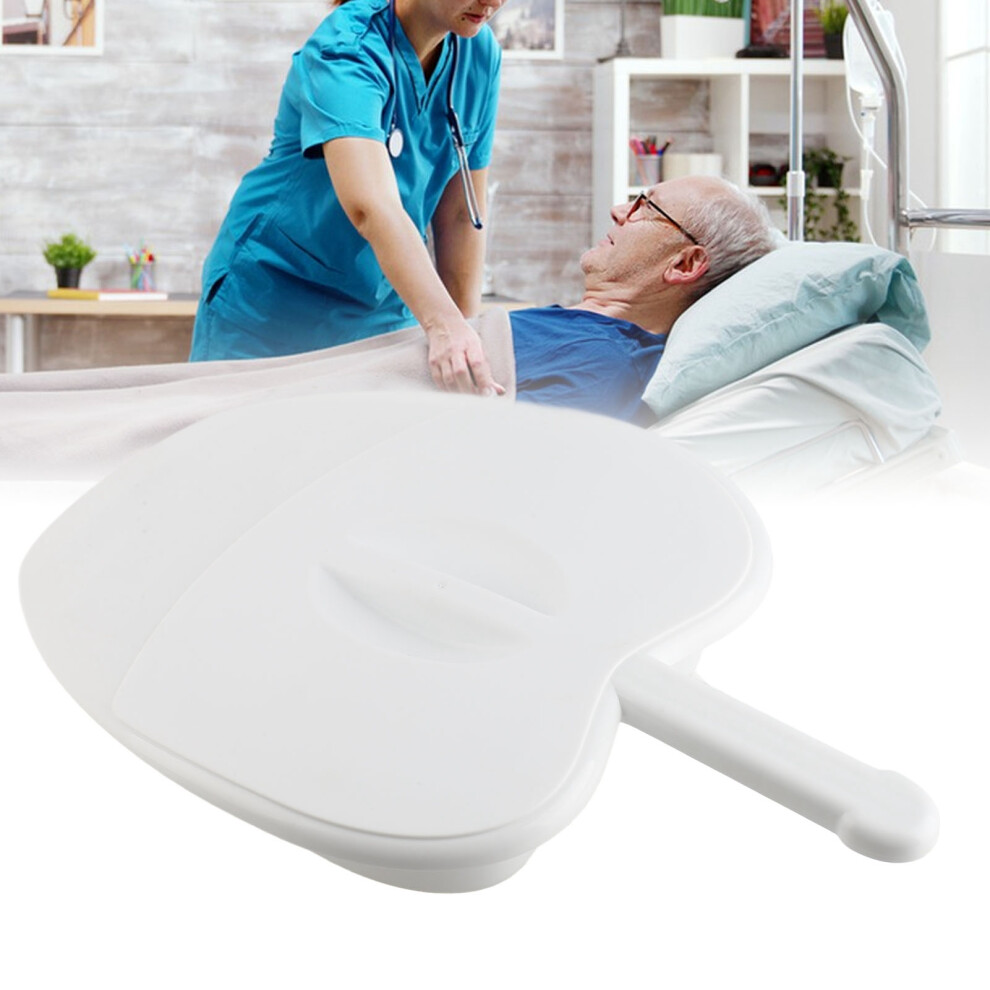Bedpan with Lid Handle Soft Cover Detachable Easy to Clean Comfortable Bed Pan