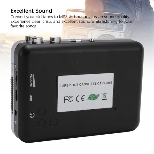 USB-Kassette-zu-MP3-Konverter ABS USB 2.0 PC 2