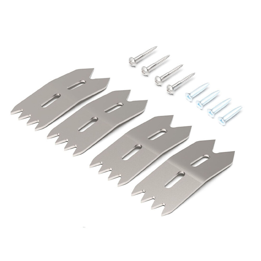 4Pcs Woodworking Limit Clamp Set Aluminum Alloy Wood Board Fixing Clamp For Accurate Positioning 7621313590724