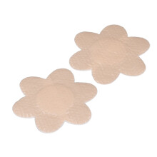 3 Paar Nude Silikon-Gel-Petalfordernippelabdeckungen Wiederverwendbare Klebepads
