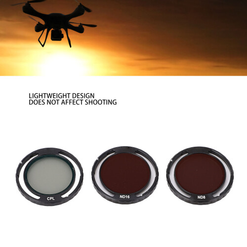 Avata 2 ND8/ND16 CPL-Filter, Knopf-Typ, Silber 2