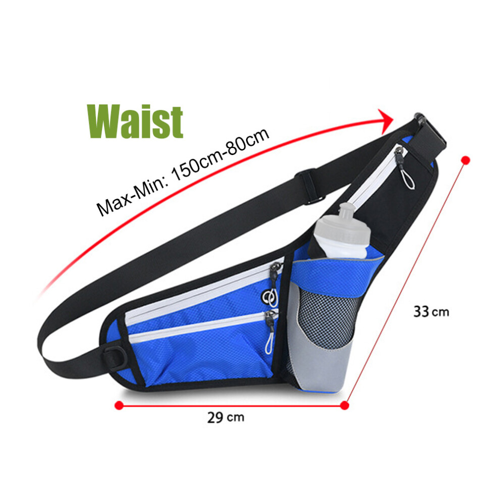 Outdoor Waterproof Reflective Water Bottle Fanny Pack Adjustable Waist Crossbody Shoulder Sling Bag-image-OPC-PHQ9JJ2-NEW