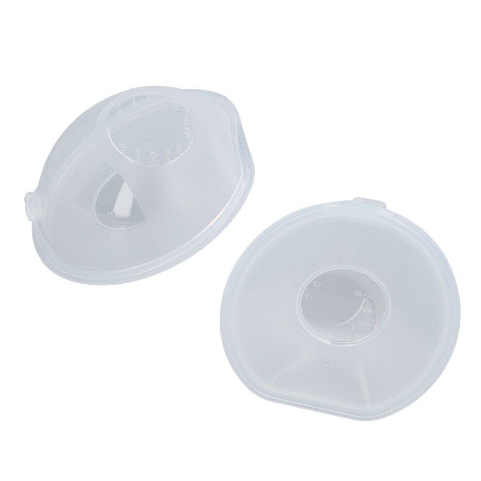 2pcs Wearable Milk Collector Protect Sore Nipples Leak Protection Milk Collection Shells for Newborns