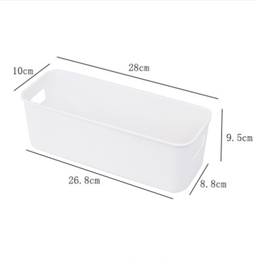 Kunststoff-Desktop-Box rechteckig große Kapazität 1