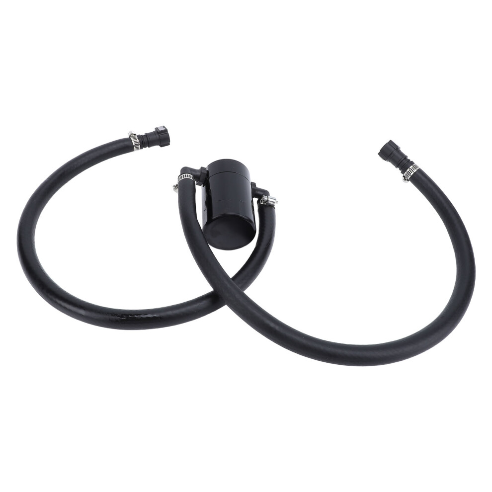 3OZ Oil Catch Can Fine Mesh Filter Air Oil Separator Reservoir Tank with Hoses for 1500 5.3L 6.2L 2014‑2018-image-OPC-PHQ9JXS-NEW