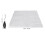Teppich-Haken-Set mit Netzgewebe und Latch-Hook, 50x50cm, schwarzer Gummigriff 2