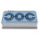 Kfz Solar Abluftventilator ABS grau 230x125x60mm 1.8lb 14