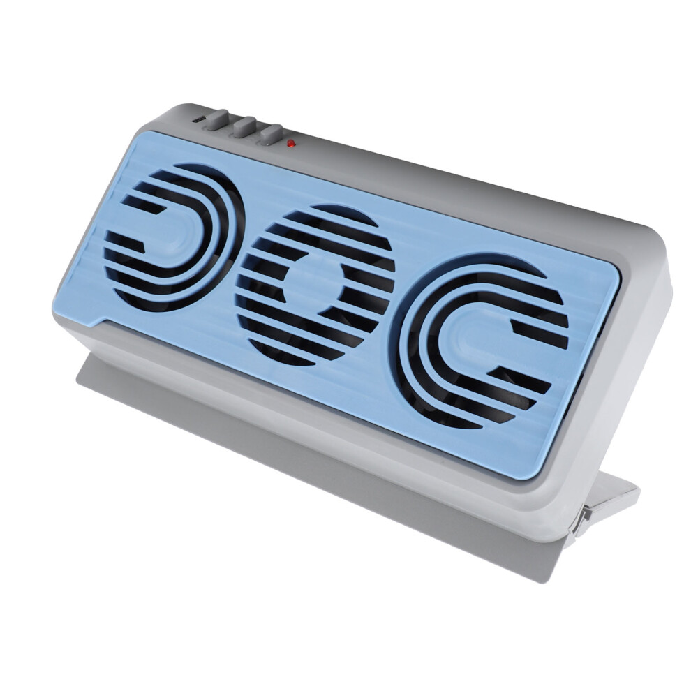 Car Solar Exhaust Fan Cooling Fan Quiet Multifunctional Solar Power Car Window Vent Fan Air Circulation Air Purification Fan Grey 7671313598404
