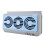 Kfz Solar Abluftventilator ABS grau 230x125x60mm 1.8lb 15