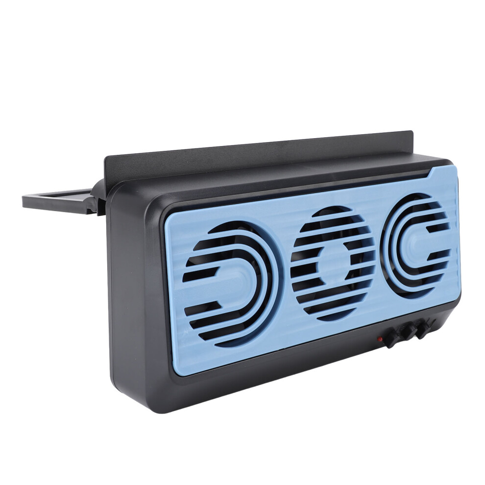 Car Solar Exhaust Fan Cooling Fan Quiet Multifunctional Solar Power Car Window Vent Fan Air Circulation Air Purification Fan Black 4661313598415