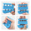 4er-Set Fingerkrafttrainer - 3 lb - Hellblau 5