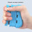 4er-Set Fingerkrafttrainer - 3 lb - Hellblau 3