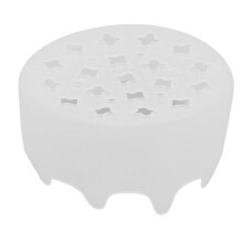 Silicone Flower Arrangement Grid Semi Transparent Flower Holder Arranger Spiral Ikebana Stem Holder for Home