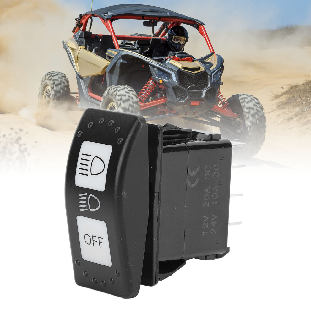12V Head Switch 8Pin Hard Plastic High Performance Fast Response 710004492 For Maverick X3 Blue/Light 9481313602357