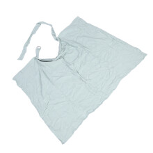 Nursing Cover Cotton Breathable Double Layers Nursing Shawl Breastfeeding Poncho for Baby Breastfeeding Green