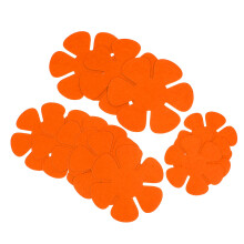 Filz-Topf- und Pfannen-Stapelunterlagen, 12 Stück – Küchen-Trennscheiben, rutschfest, orange