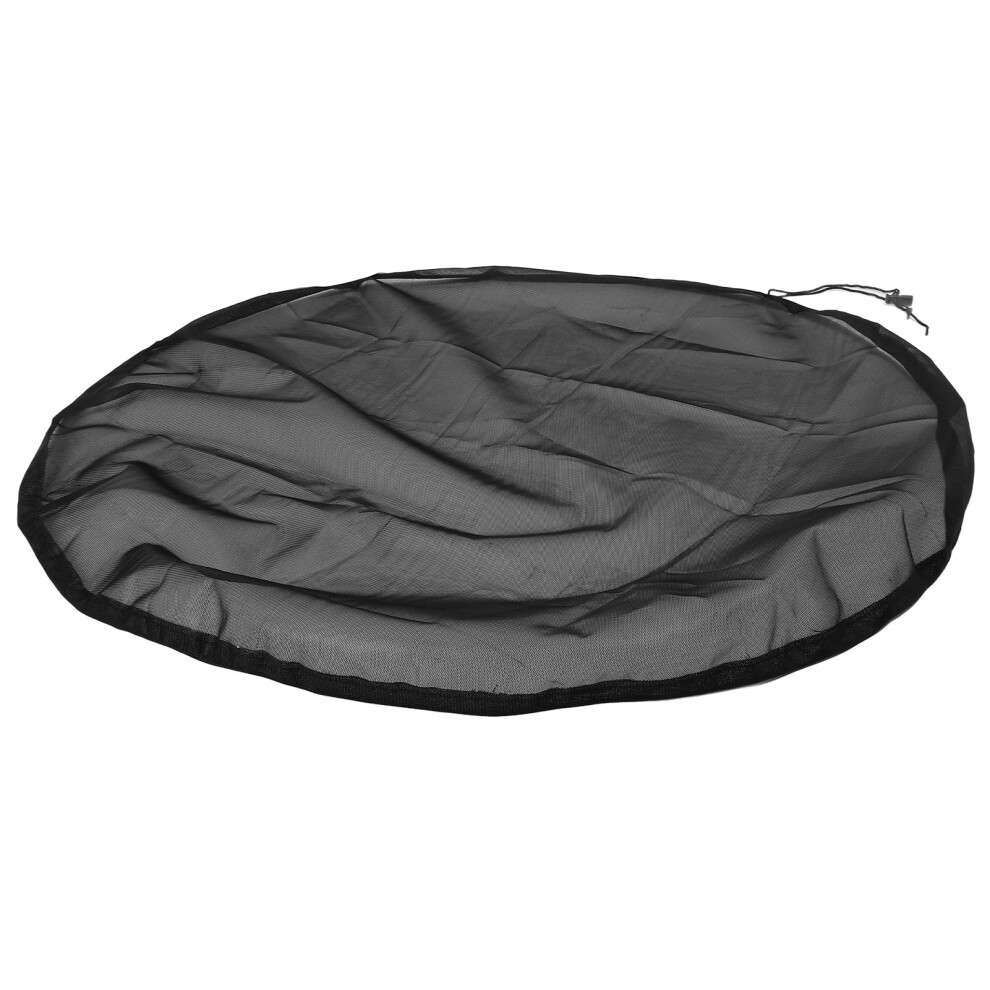 Rain Barrel Mesh Cover Drawstring Leaf Filter Water Collection Buckets Tank Protector Outdoor Garden Net Screen Dia 90cm-image-OPC-PHQ9M8T-NEW