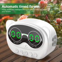 Smart Automatic Watering System Plant Waterer for 10 Potted Plants 1000ml Flow Waterproof DIY Drip Irrigation System Kit with LED Display P