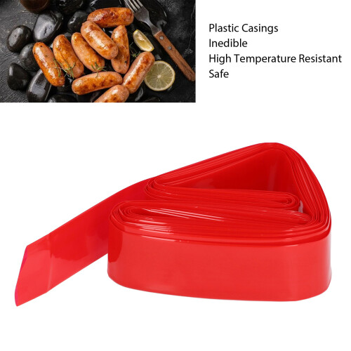 Wurstfüllgerät Hüllen-Set 10kg rotes Plastik 2