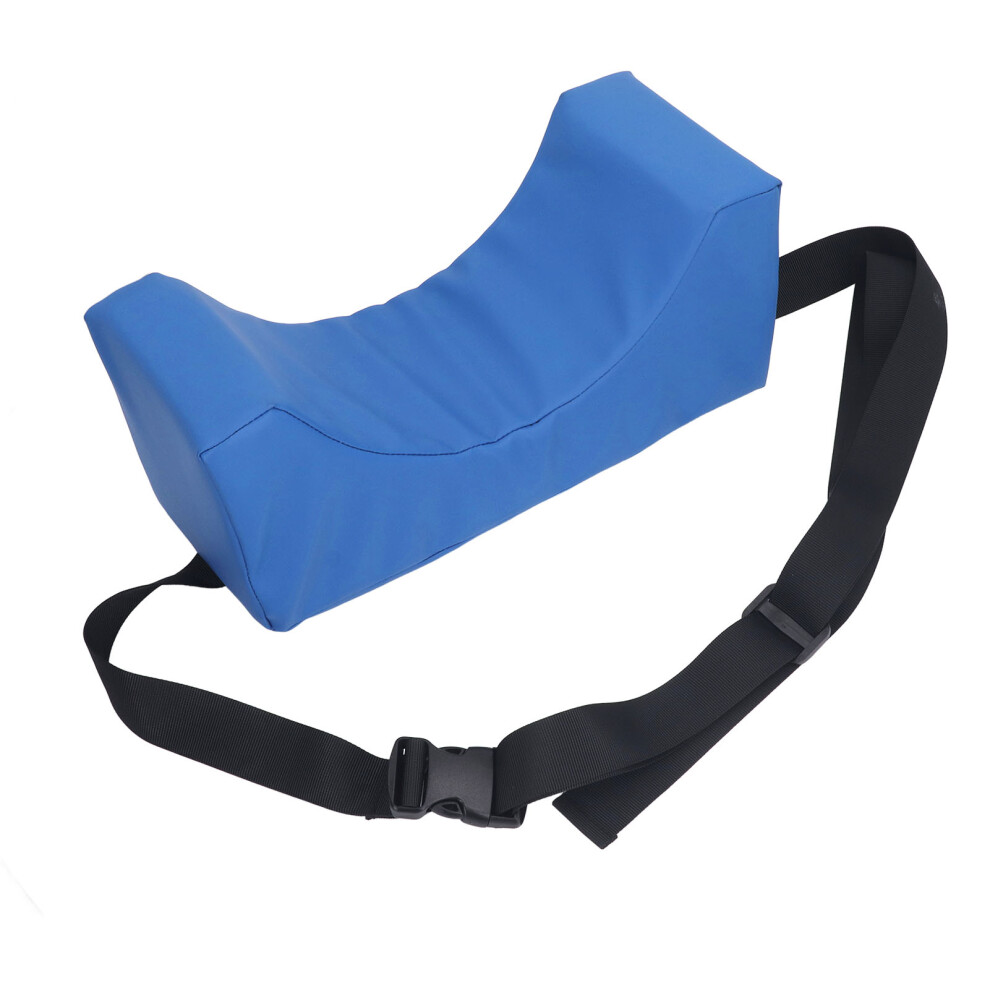 Blue Head Positioner Pillow Pu Leather Breathable Comfortable Neck Support Pillow Wheelchair Headrest Neck Stabilizer Pillows