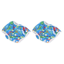 Baby Swim Diaper Pants Adjustable Leakage Proof Breathable Reusable Infants Toddlers Swim Diaper for Swimming Lesson B02