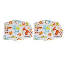 2PCS Baby Swim Diapers Soft Breathable Waterproof Adjustable Leakproof Swim Pants for Infants Toddlers B08
