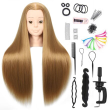 Headdoll 26 """" - - 28 """" Mannequin Head Styling Styling Mannequin Head For Hair Style et Table Training Training Training HEAD MANIKIN COSMETOLOG