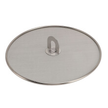 3Pcs Stainless Steel Splatter Screen Foldable Handle Explosion Proof Grease Splatter Screen Lid 25cm 29cm 33cm