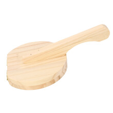Tortilla Press Wooden Ergonomic Handle Manual Tortilla Presser Maker for Flour Tortilla Pizza Roti S