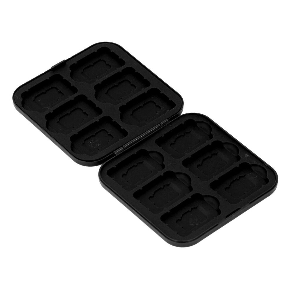12 In 1 Game Card Case For Switch 12 Cartridge Slots Silicon Game Card Holder Storage Case For Storage Card Sdhc Memory Card Black 5081313611911